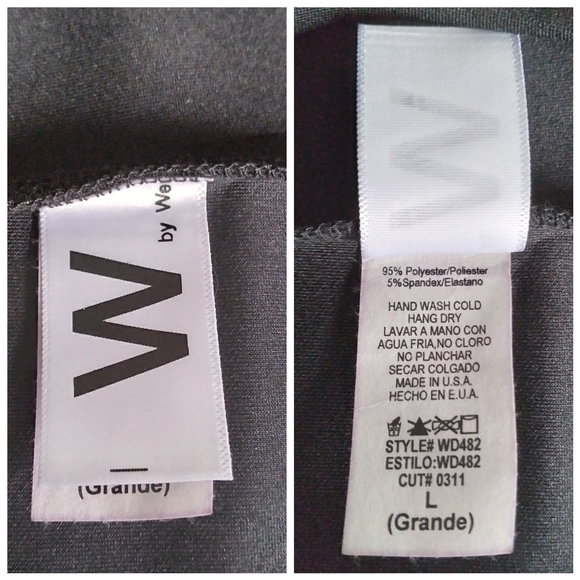 NWOT - Mocha Strapless Strappy Cut Out Romper - Picture 8 of 9